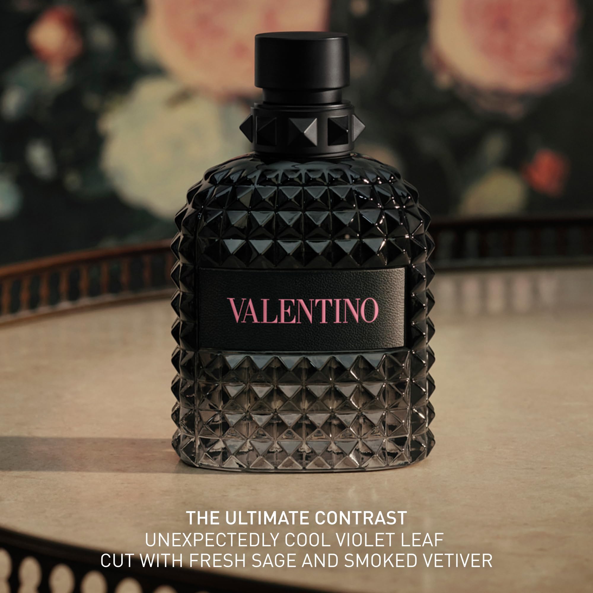Valentino Uomo Born In Roma for Men Eau de Toilette Spray, 3.4
